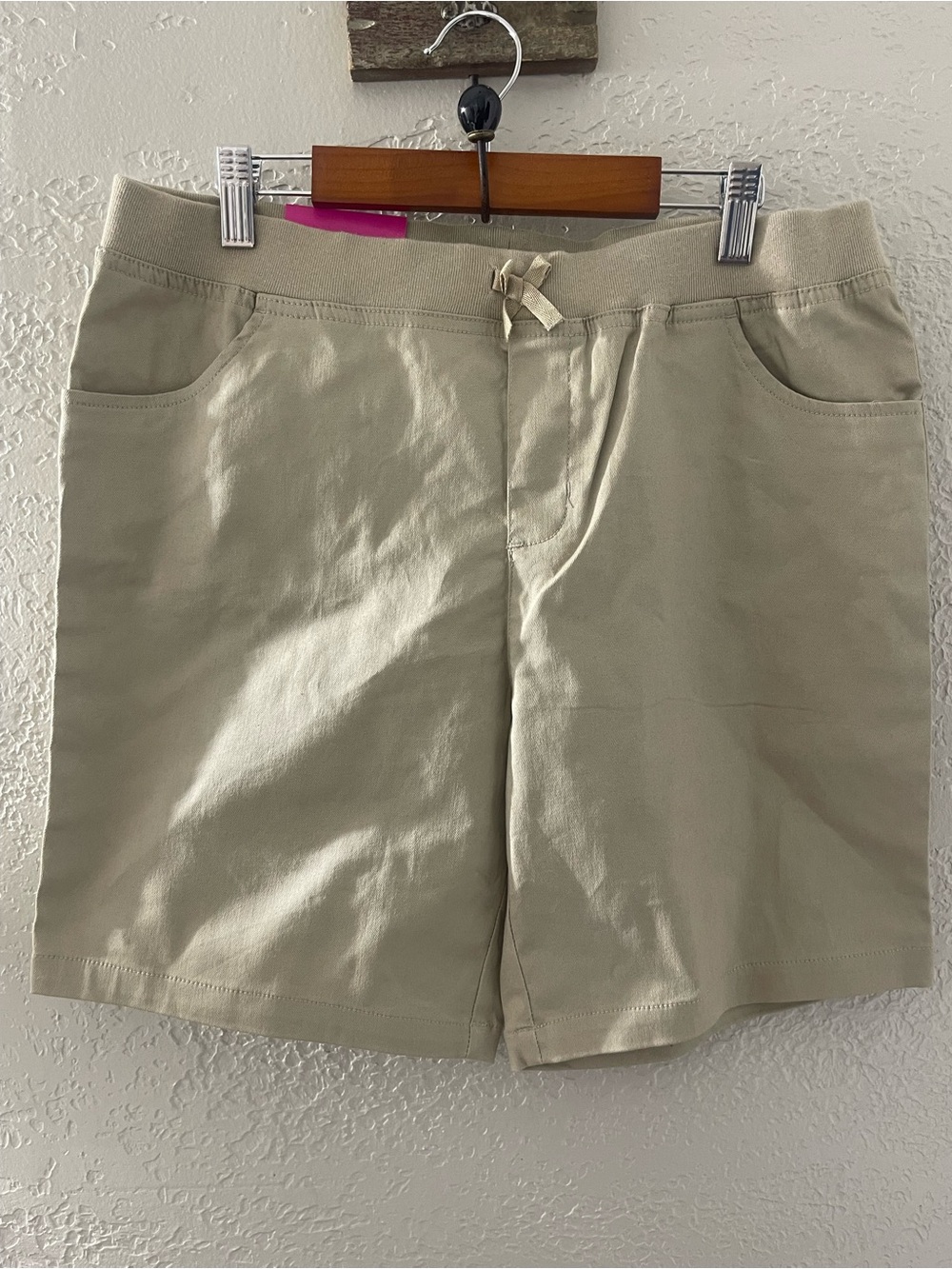 French Toast Men's Flat Front Shorts - Khaki Size 20